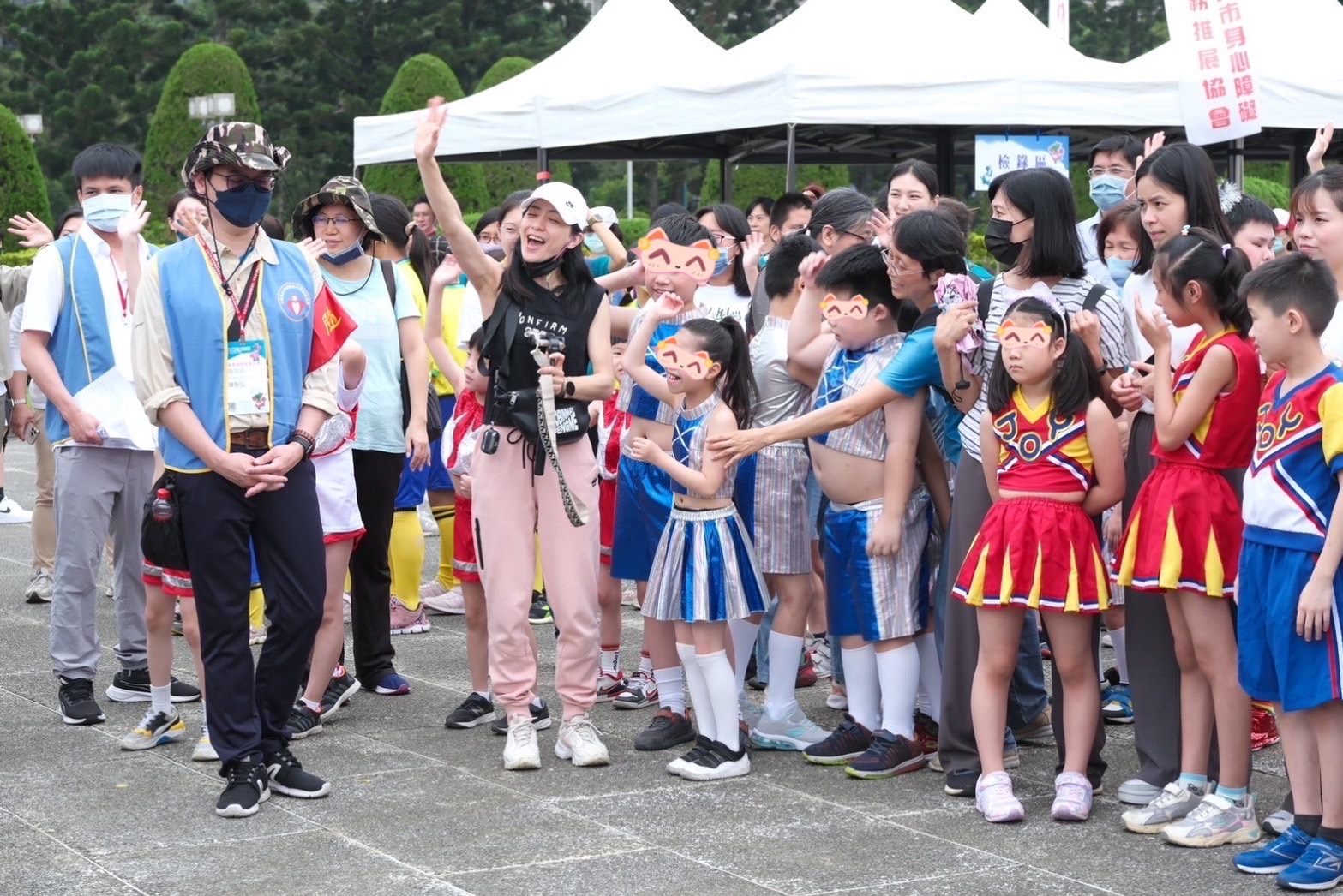 啦隊比賽不忘學習交通知識　有愛無礙安全第一