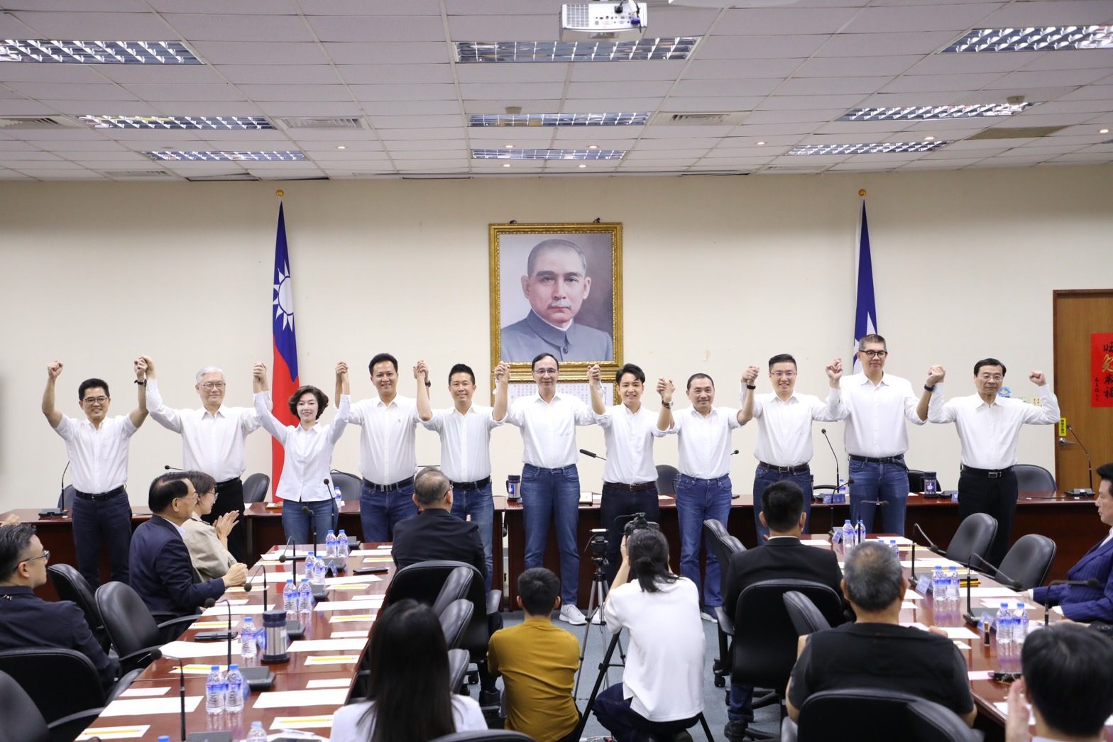 國民黨再提名5人參選立委 侯友宜現身力挺 國民黨再提名5人參選立委 侯友宜現身力挺