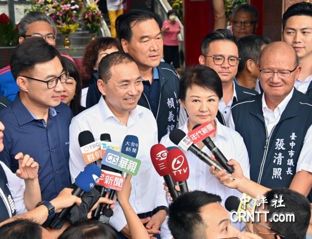 侯友宜與盧秀燕合體 火力全開轟民進黨 侯友宜與盧秀燕合體 火力全開轟民進黨