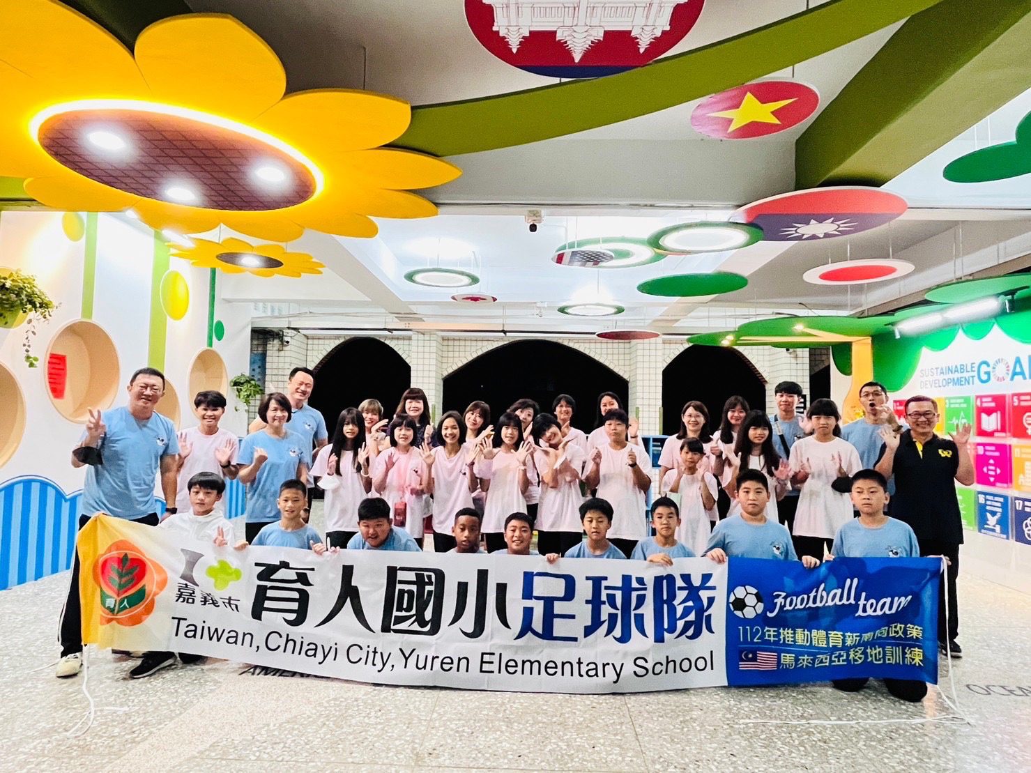 跨國交流學習　育人足球隊、直笛團今夏前進馬來西亞和韓國