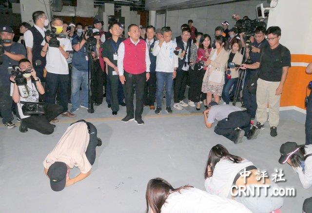 漢光演習針對解放軍　侯友宜視察居民模擬躲空襲