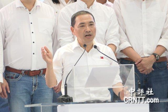 侯友宜提韓國瑜金句”勿忘世上苦人多”　全代會歡呼