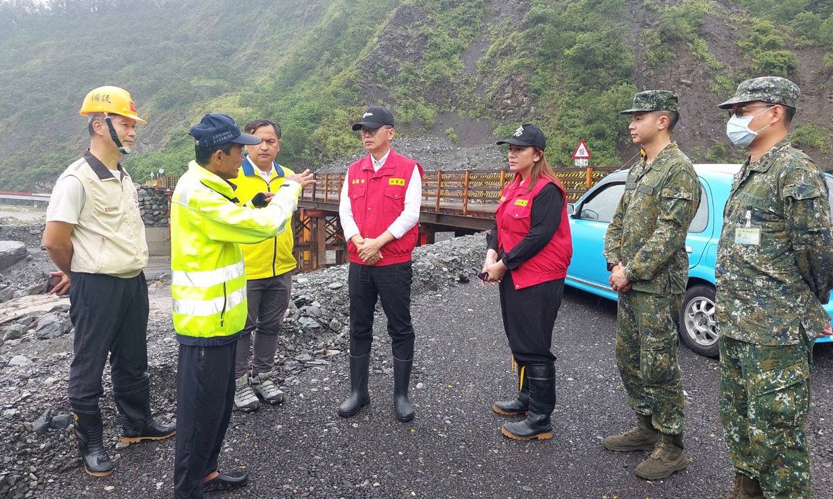 高市防颱整備 秘書長赴桃源區、那瑪夏區督導公所防災應變作業 高市防颱整備 秘書長赴桃源區、那瑪夏區督導公所防災應變作業