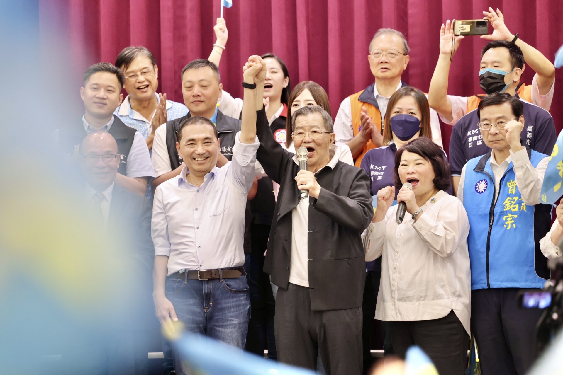 嘉義故鄉跨黨派團結力挺　侯友宜：家是避風港　不能變戰場