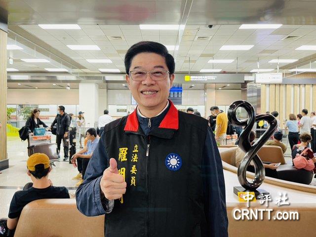 羅明才：侯友宜國際能見度漸增　民調會上升