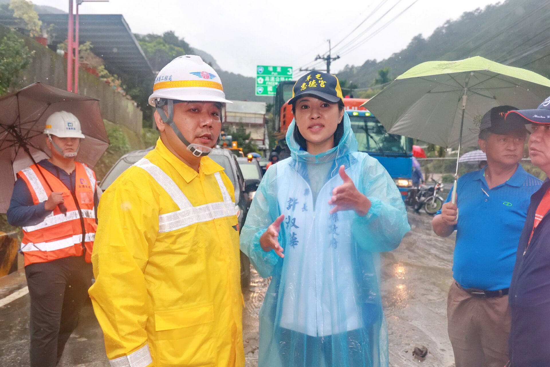 豪雨狂炸仁愛鄉成孤島　許淑華請中央協助儘速打通台14線