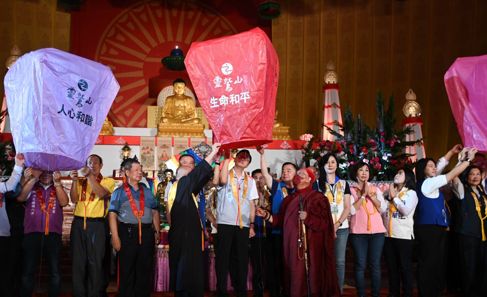 靈鷲山第30屆水陸空大法會　張善政：盼集結力量讓台灣越來越好
