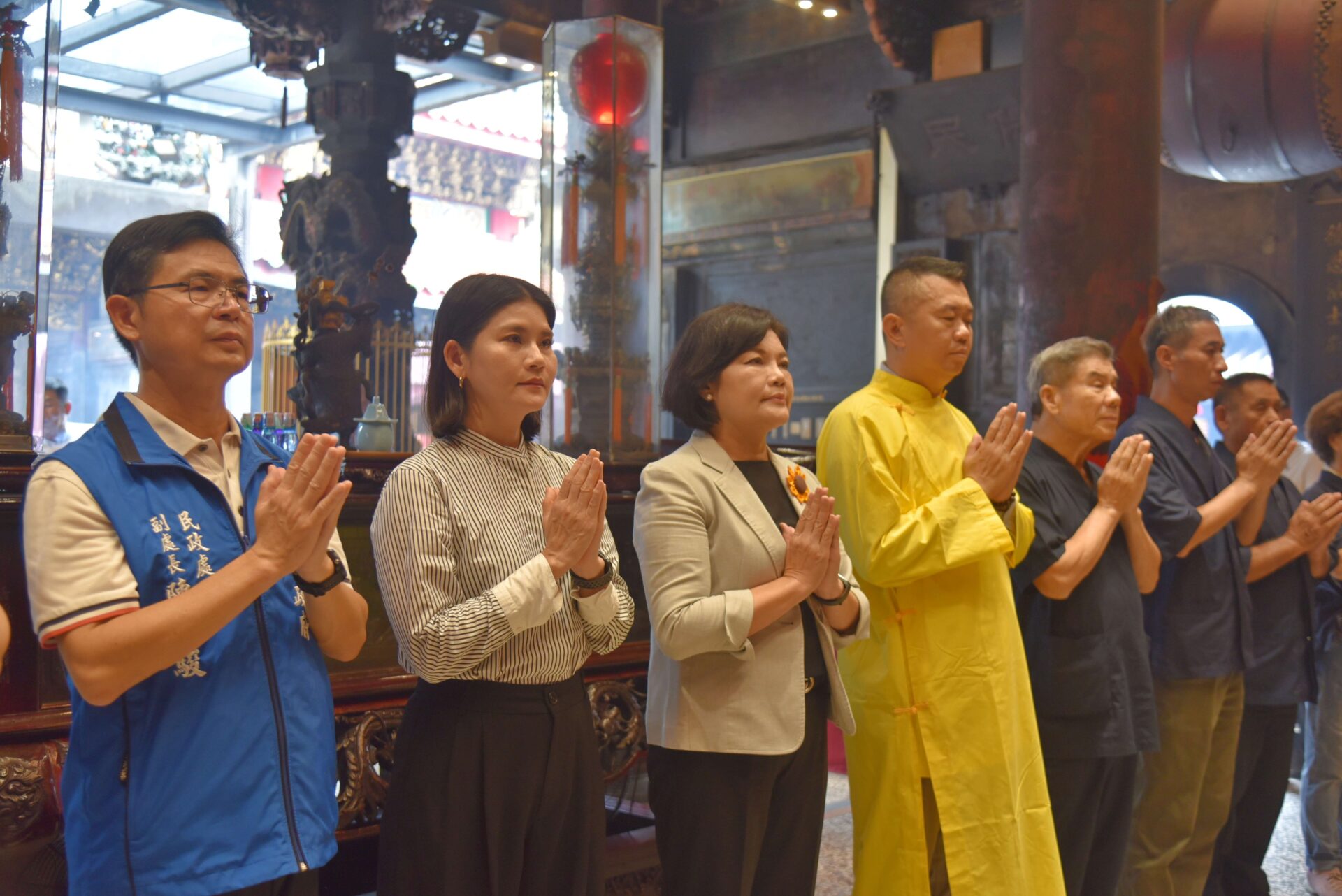 北港武德宮中元普度開香  張麗善祈求國泰民安 雲林進步繁榮 北港武德宮中元普度開香  張麗善祈求國泰民安 雲林進步繁榮