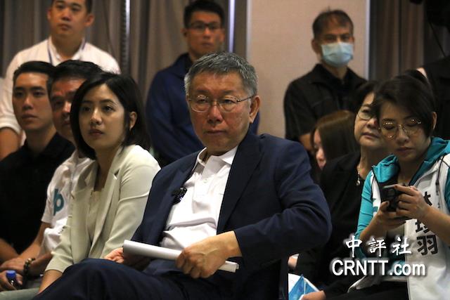 日本排核廢水 柯文哲籲公開數據減輕疑慮 日本排核廢水 柯文哲籲公開數據減輕疑慮