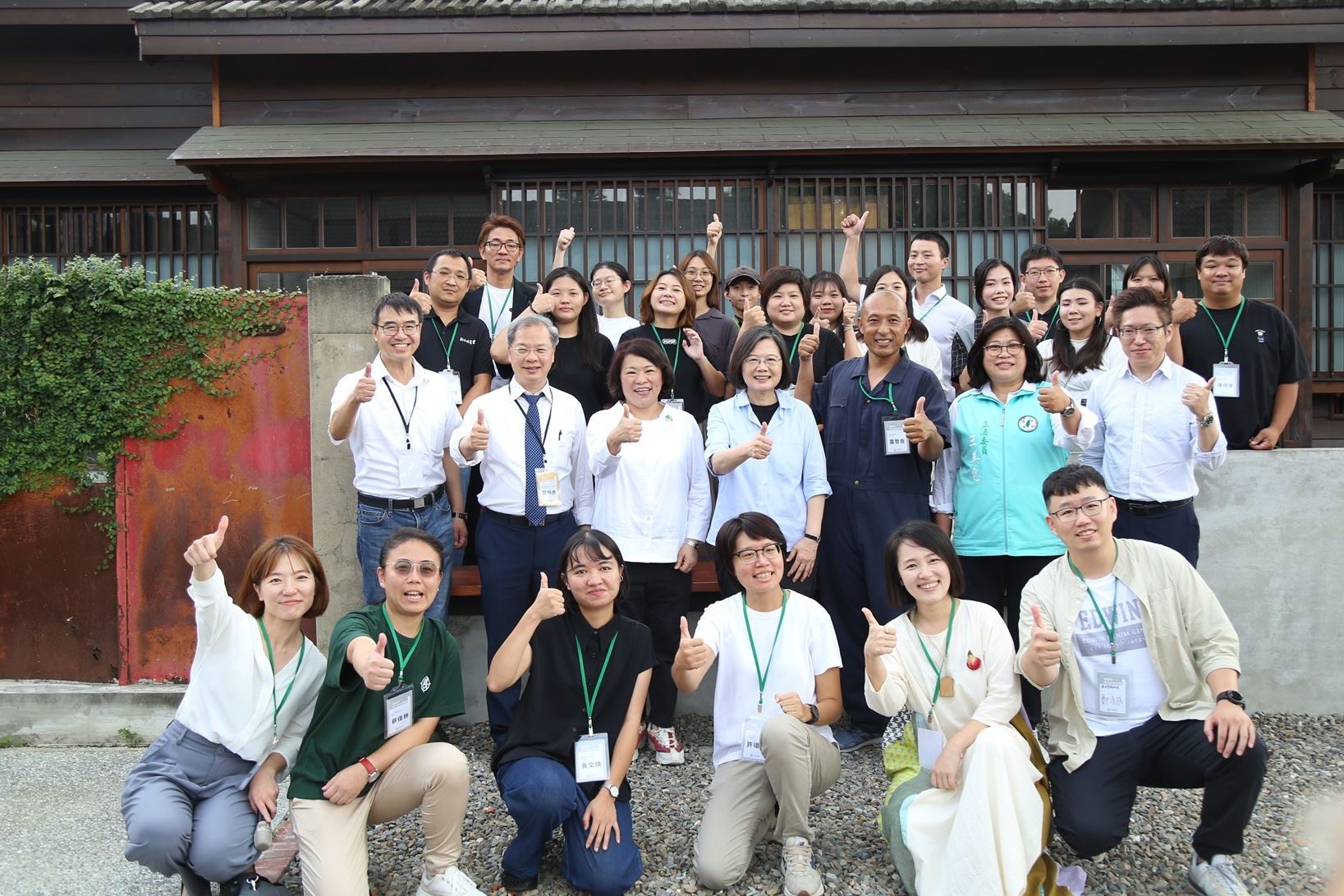 總統訪嘉義舊監獄　黃敏惠籲中央全額負擔修復　落實文化資產保護