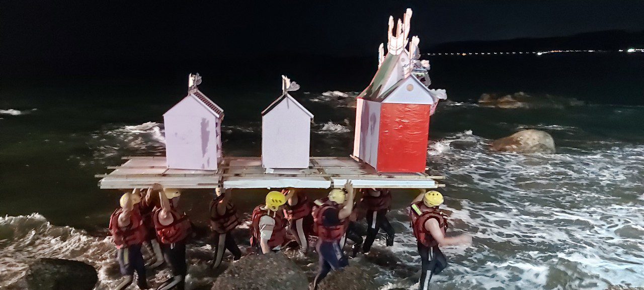 金山中元祈福　放水燈、大遊行熱鬧登場