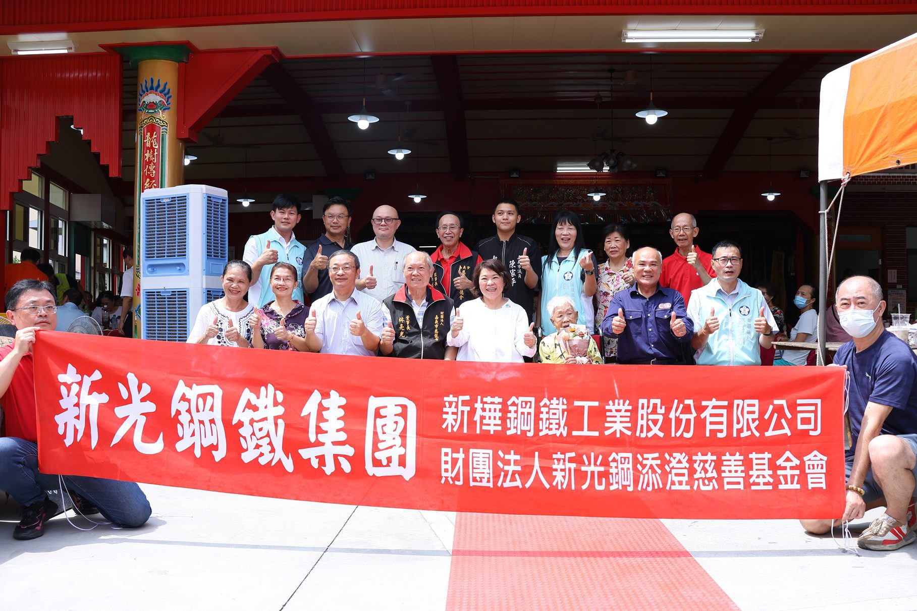 有藝術、有人情！黃敏惠市長陪伴長輩共餐「十全十美  中秋慶團圓」