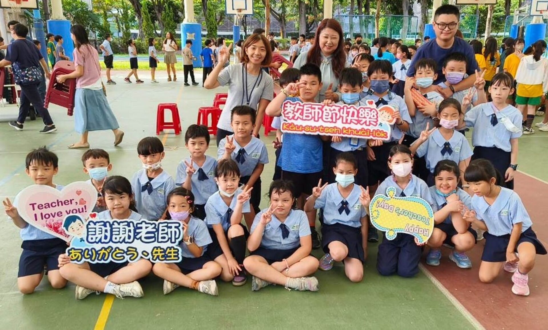 「Love & Respect -『啡』您莫屬」  志航國小融合古禮表達「愛與尊敬」歡慶教師節