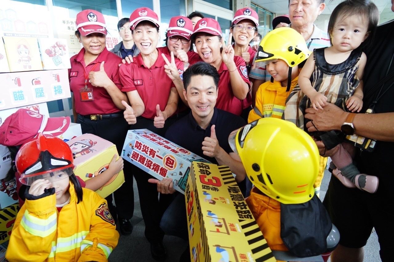 國家防災日宣導活動　蔣萬安：將防災意識落實在生活每個角落