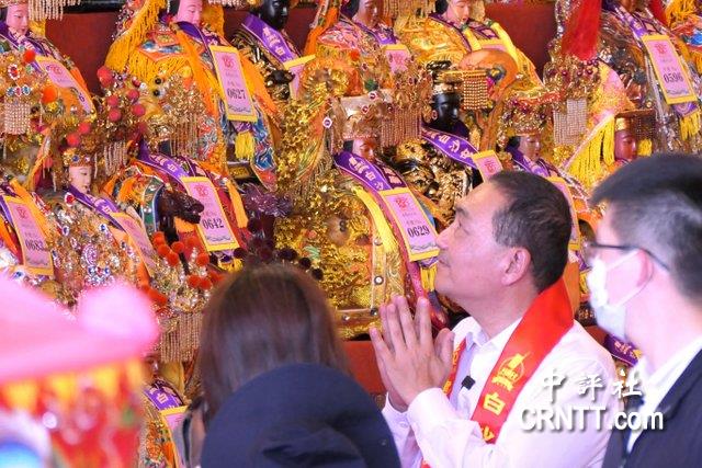 侯友宜:兩岸多宗教文化交流 不要兵戎相見 侯友宜:兩岸多宗教文化交流 不要兵戎相見