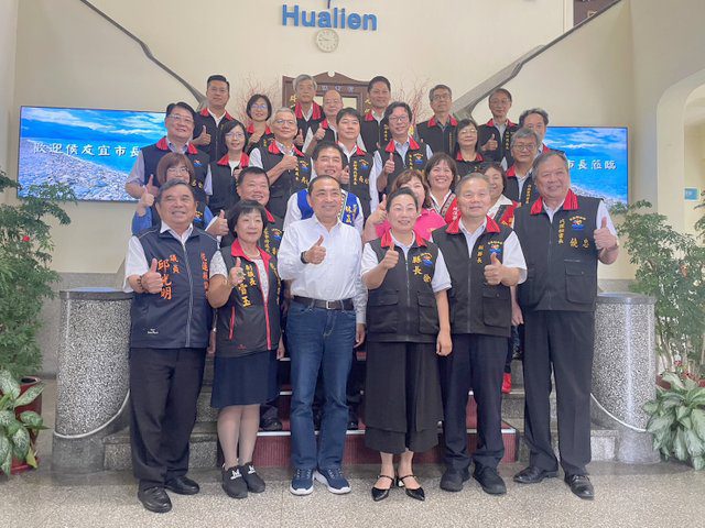 侯友宜赴花蓮破冰　徐榛蔚傅崐萁喊支持