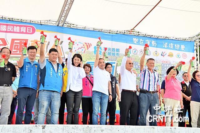 侯友宜南投拚整合 縣長許淑華全程陪同 侯友宜南投拚整合 縣長許淑華全程陪同