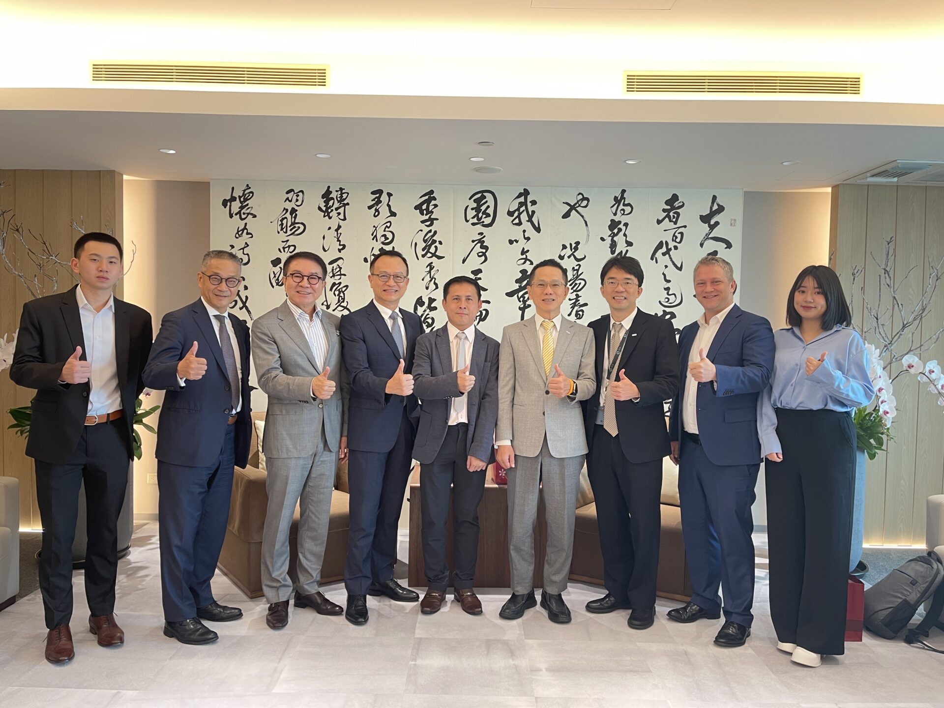 大同公司與歐洲能源交易所等　拜會台灣證交所及碳交所