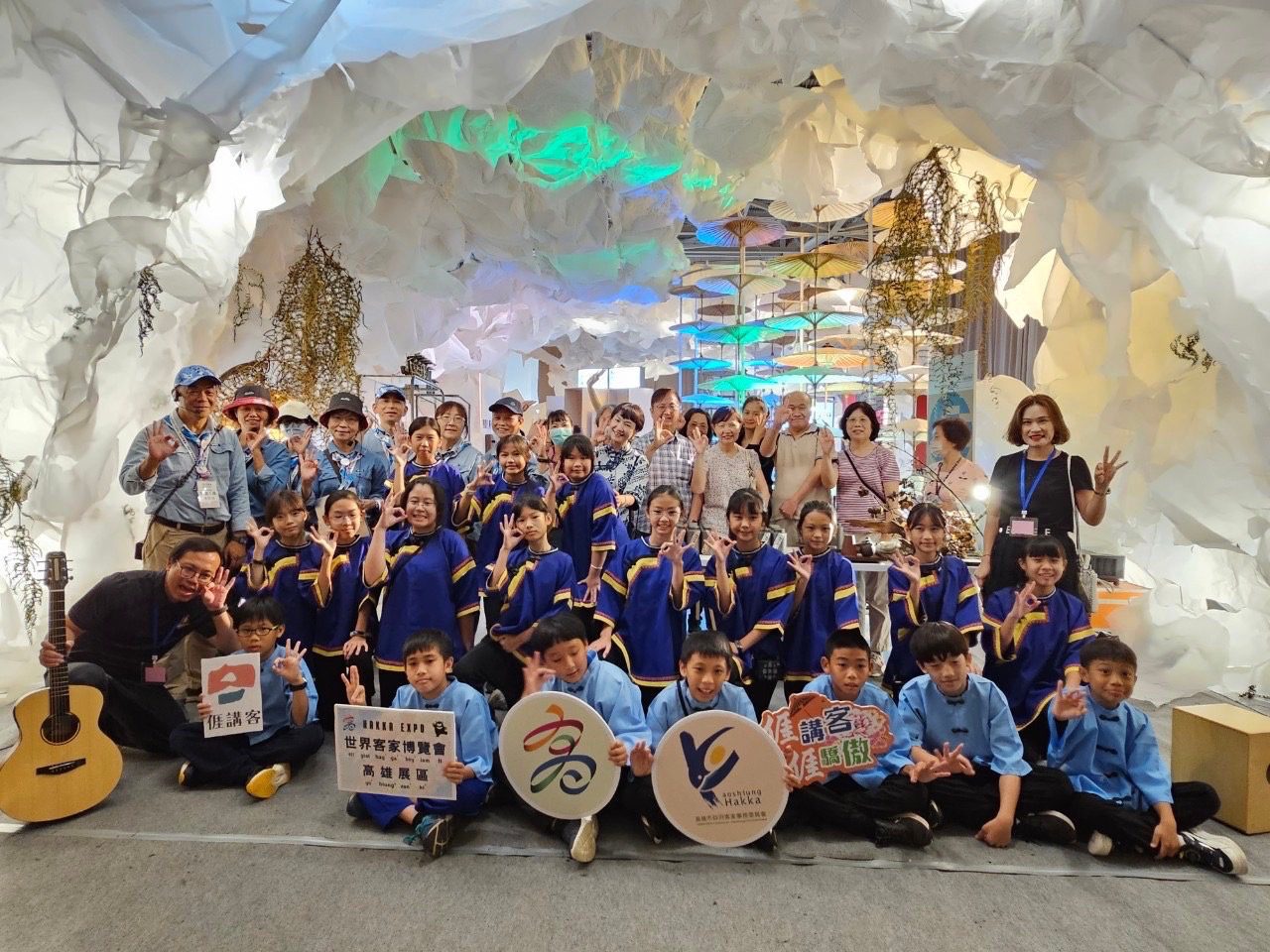 高雄客華雙語學校參觀世界客家博覽會　體驗客家文化之美