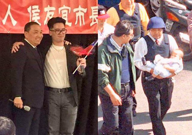 舊金山僑學界挺侯友宜 南非武官子查克驚喜現身支持 舊金山僑學界挺侯友宜 南非武官子查克驚喜現身支持