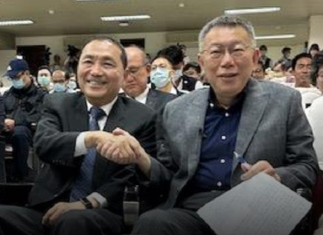 “侯柯配”或“柯侯配”能贏?朱立倫:若不合作就是讓給民進黨 “侯柯配”或“柯侯配”能贏?朱立倫:若不合作就是讓給民進黨