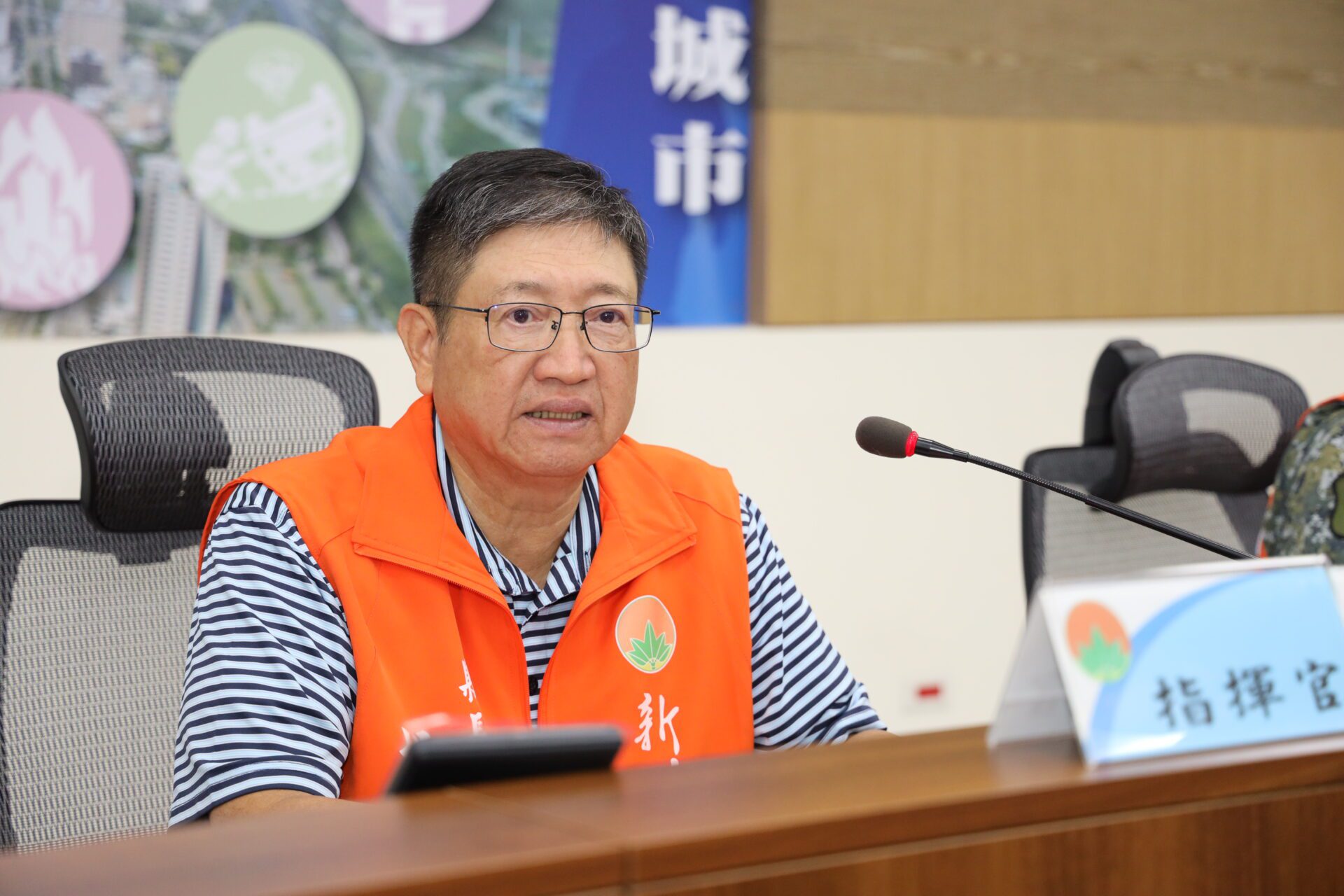 竹縣災害應變中心改為二級開設 楊文科指示6點防颱事項 竹縣災害應變中心改為二級開設 楊文科指示6點防颱事項