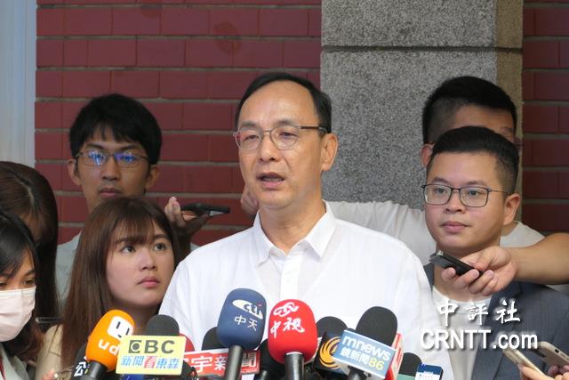 朱立倫主動曝內參民調盼促藍白合 朱立倫主動曝內參民調盼促藍白合