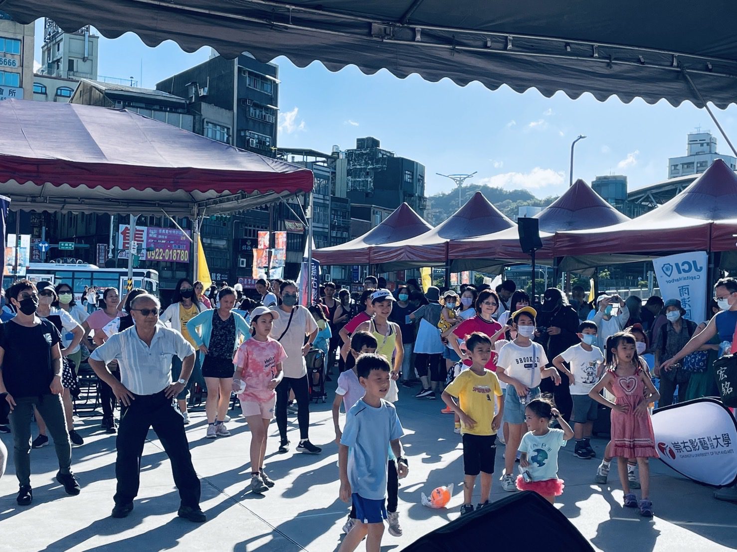 【國民體育日系列活動】千人齊聚動起來！運動園遊會減脂又闖關