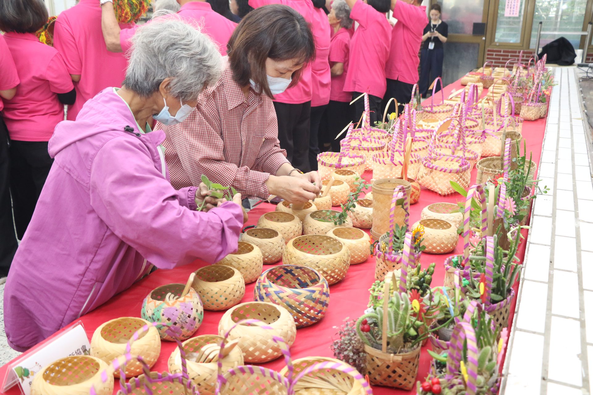 眾能創新協會推傳統竹編藝術 結合竹藝與美食為長者增活力