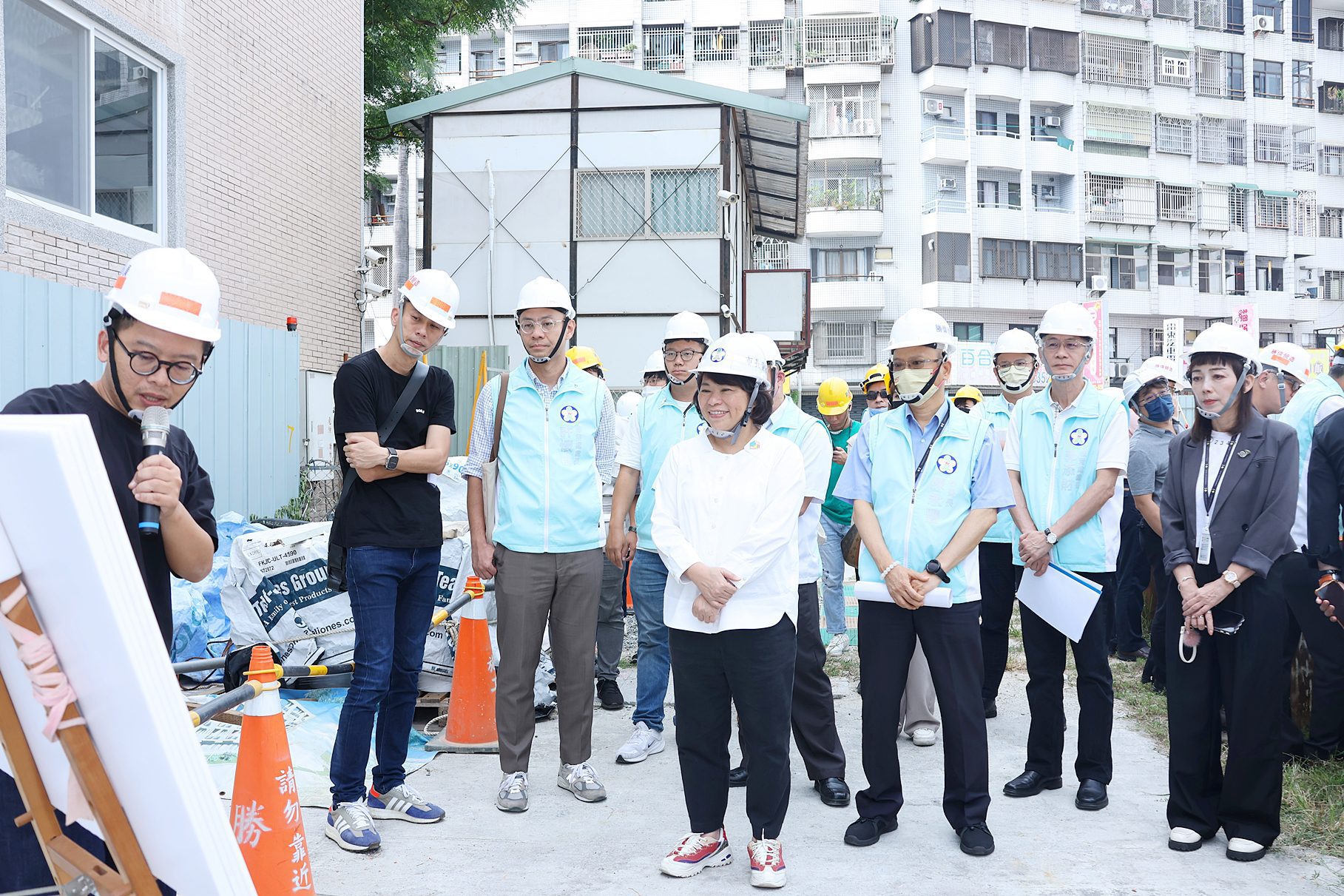 公共工程視察　市長黃敏惠要求兼顧工程品質及景觀美學