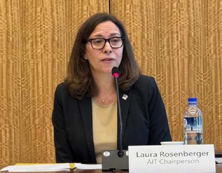 美反對任一方改變現狀！AIT主席羅森伯格：不支持台灣獨立