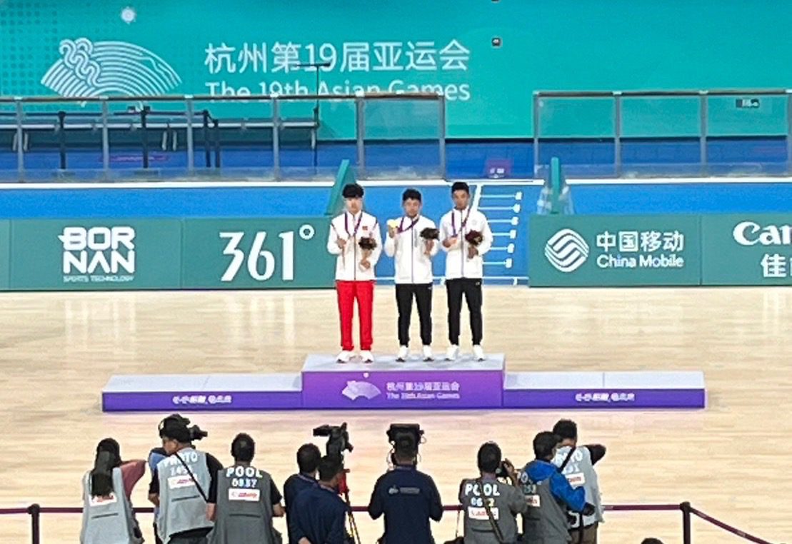 國手在我嘉　王宥鈞亞運滑輪溜冰速度過樁奪金