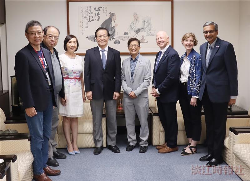 麻州大學羅爾分校訪淡江大學 積極研議雙聯學制事宜 麻州大學羅爾分校訪淡江大學 積極研議雙聯學制事宜