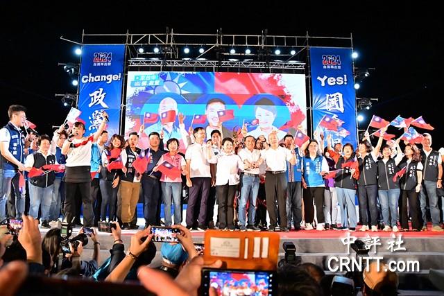 侯友宜、盧秀燕、韓國瑜台中合體　2萬人沸騰　禿子、漢子、燕子聯手造勢　侯:要讓大家過好日子！　