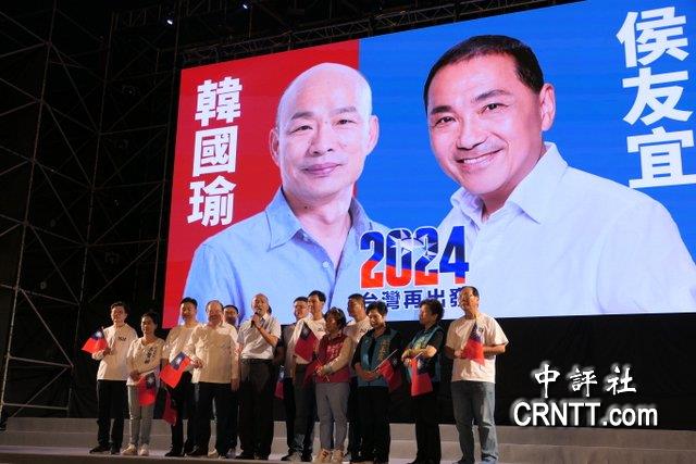 韓國瑜嘆漢子成「流汗男子」！　侯友宜認了：每天努力工作流血流汗