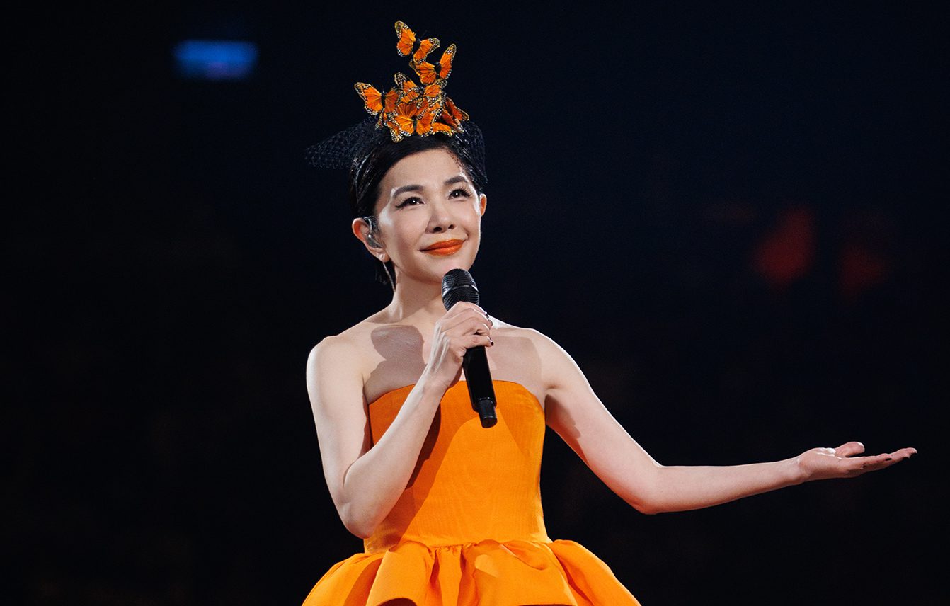 「東方不敗」張清芳空降高雄巨蛋開唱