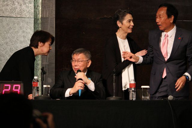 非綠整合談判破裂 侯馬朱6點半走人 非綠整合談判破裂 侯馬朱6點半走人