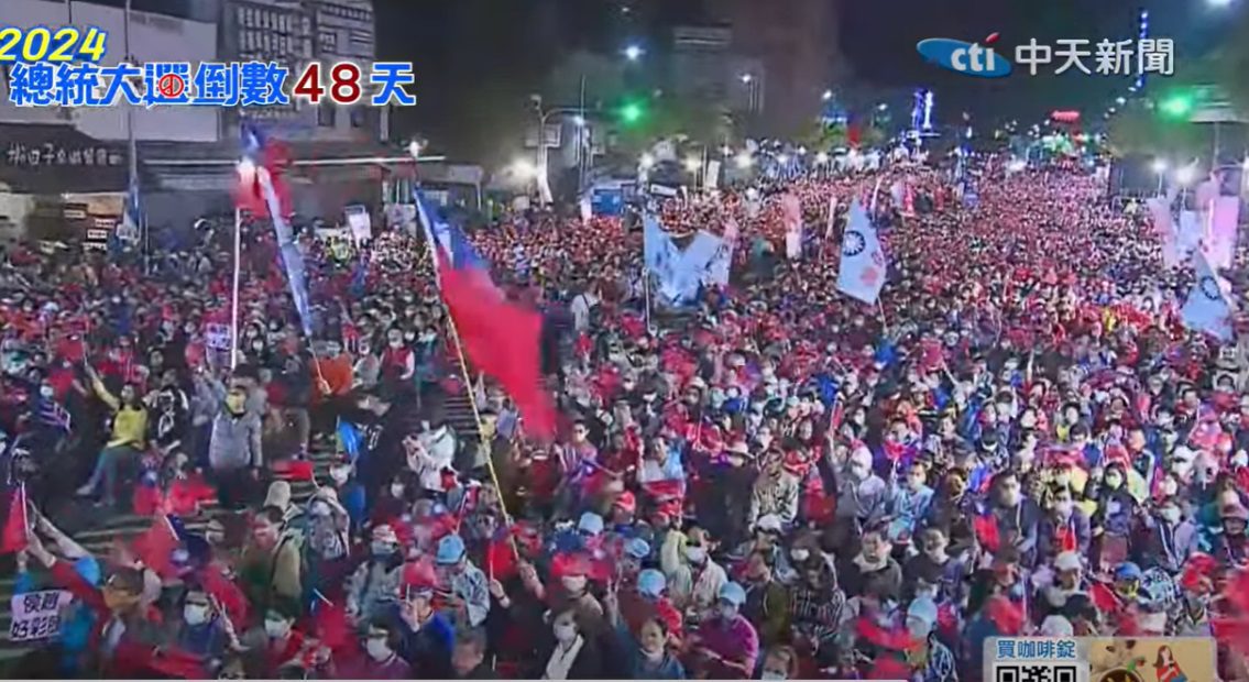 趙少康講台語！侯康配台南萬人大造勢　痛批「民進黨整個壞光光」