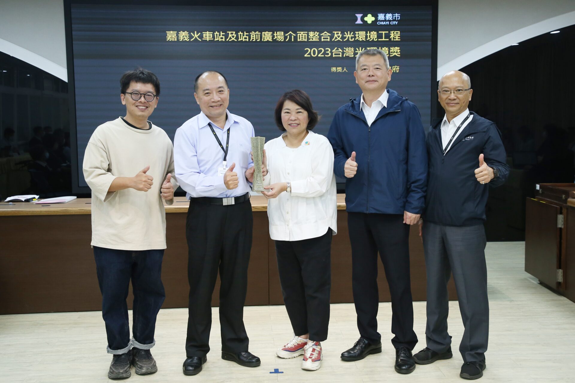 嘉義火車站前光環境改造 重塑古蹟之美 獲2023台灣光環境獎