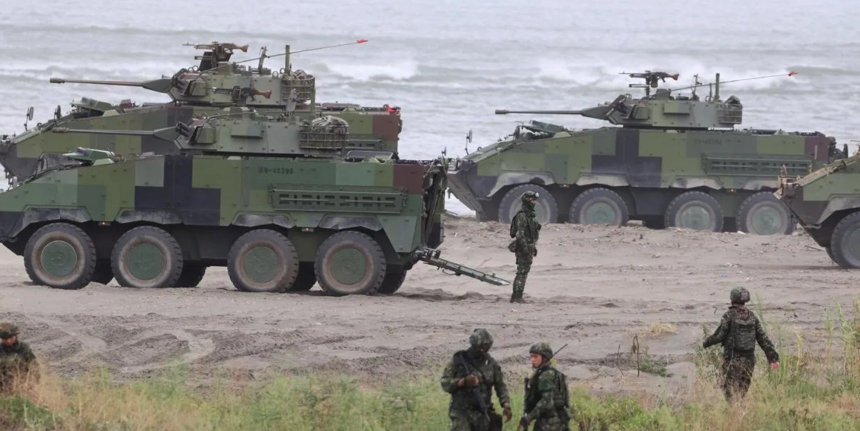 防共軍登陸「紅色海灘」!陸軍月底在桃園觀音、台南喜樹海灘實彈演習 防共軍登陸「紅色海灘」!陸軍月底在桃園觀音、台南喜樹海灘實彈演習