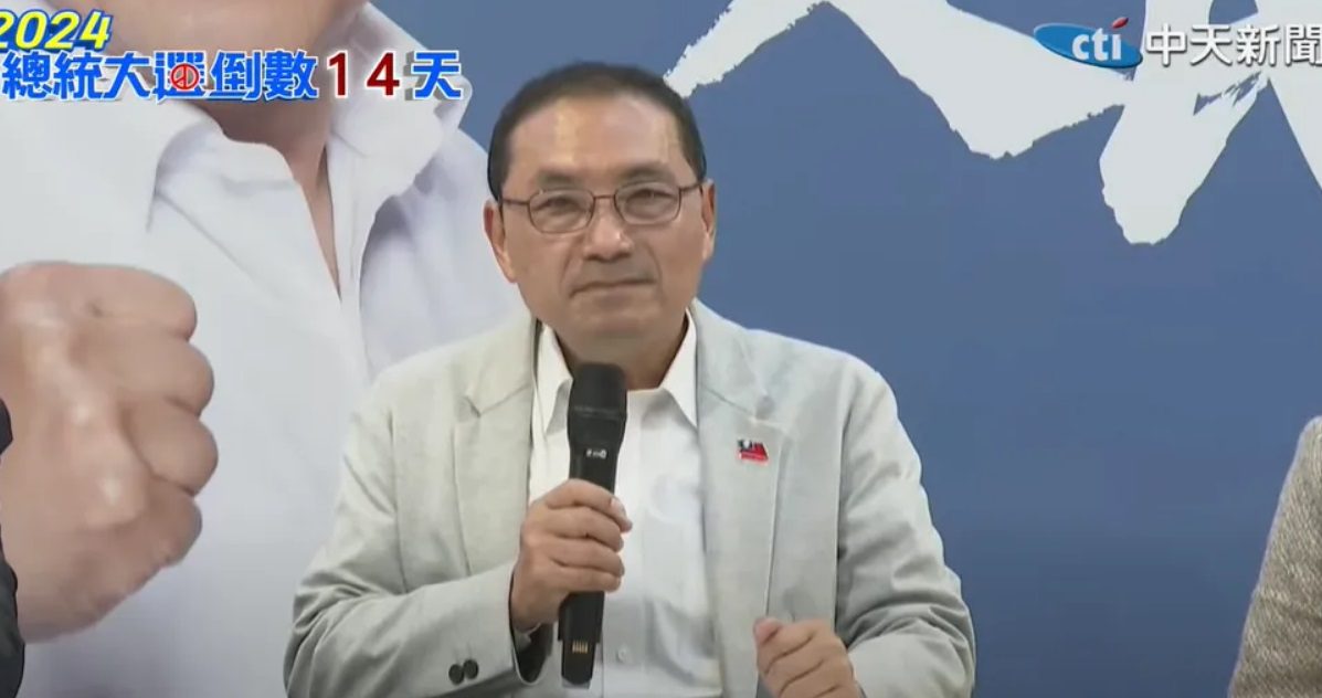 侯友宜哽咽不捨妻女遭奧步抹黑將開告　罕見動怒嗆：有本事對我　看不起民進黨