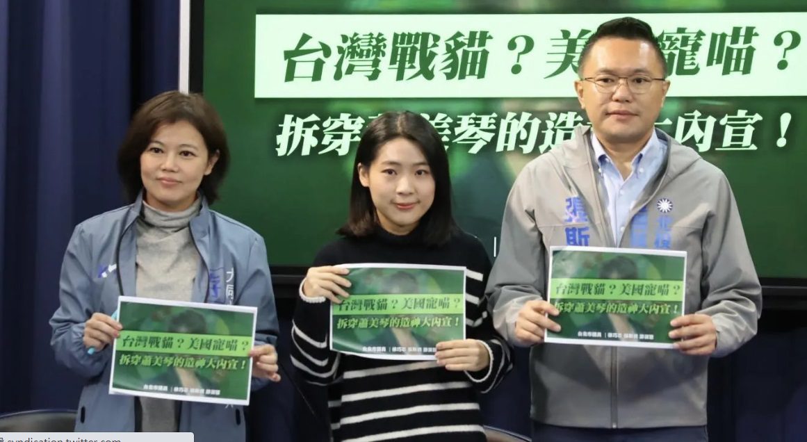 民進黨政府對美卑躬屈膝　藍營轟蕭美琴淪「助美代表」