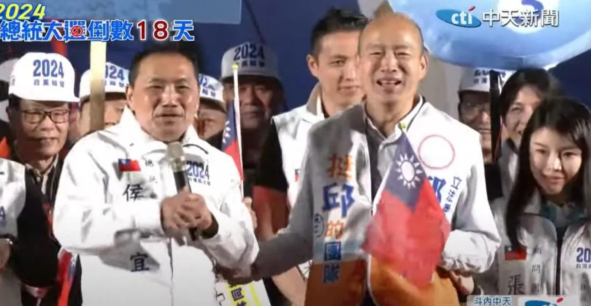 首度坦承「有找韓國瑜當副手」 侯友宜:他自認為比較適合不分區立委 首度坦承「有找韓國瑜當副手」 侯友宜:他自認為比較適合不分區立委