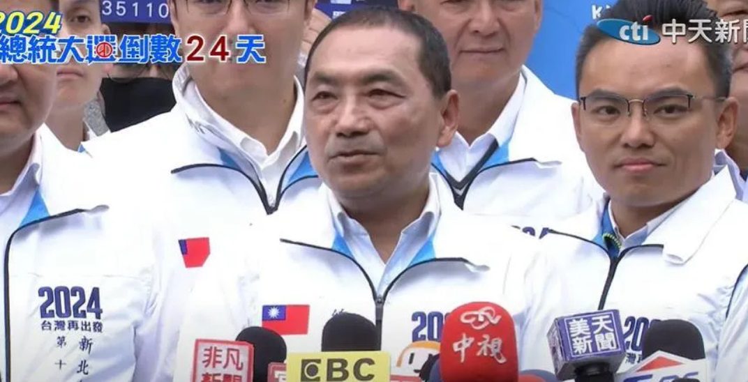 總統候選人政見發表會 侯友宜:有信心符合人民期待 總統候選人政見發表會 侯友宜:有信心符合人民期待
