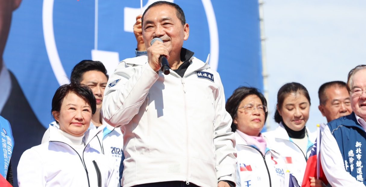 6萬人台中挺侯康！侯友宜痛批民進黨卡地方建設：當選為中台灣拚發展