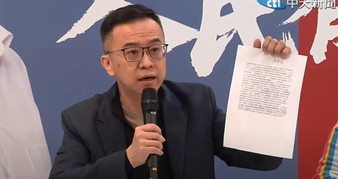 侯辦秀證據打臉薛瑞元「政府沒要求高端保密」！要賴清德別選前就跳票