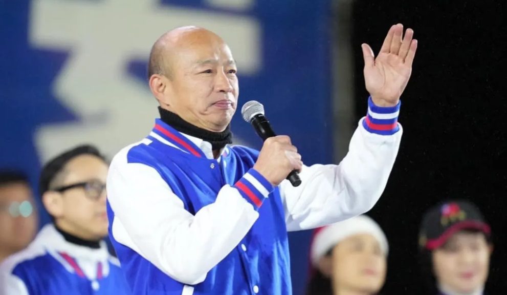 呼喚藍天白雲的號角已經響起!韓國瑜發話:用選票守護家園 呼喚藍天白雲的號角已經響起!韓國瑜發話:用選票守護家園