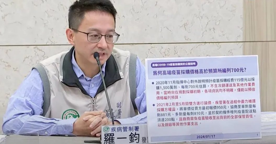 高端疫苗合約爆8大疑點!疾管署一口氣全說了:勿惡意影射 高端疫苗合約爆8大疑點!疾管署一口氣全說了:勿惡意影射