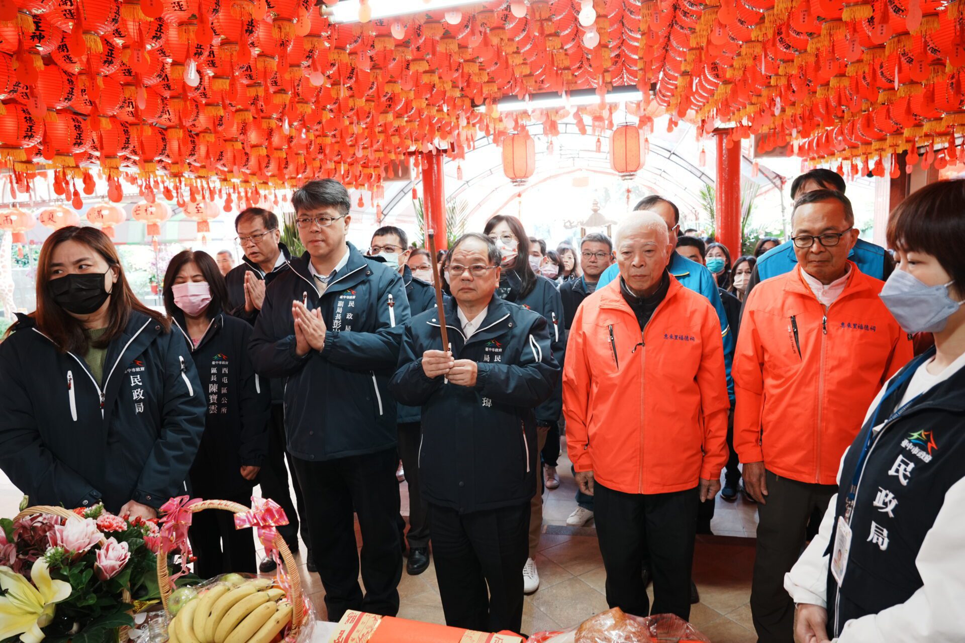 臘月十六迎尾牙！ 中市府至惠來里福德祠參拜祈福