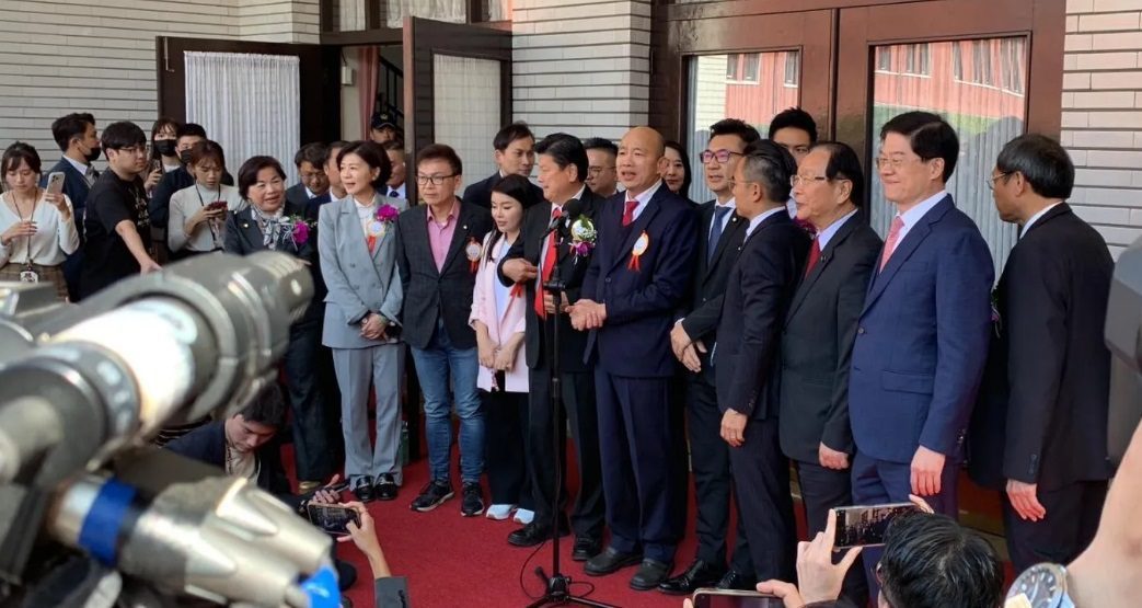 韓國瑜當選立法院長「願讓游錫堃繼續用官邸」：要創造讓人民幸福的國會